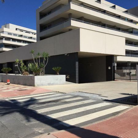 Apartamento Lujo, Primera Linea Playa, Garaje, Wifi, Piscina Climatizada Roquetas de Mar Exterior photo