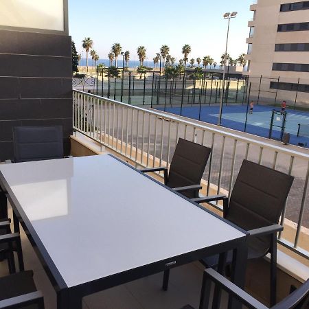 Apartamento Lujo, Primera Linea Playa, Garaje, Wifi, Piscina Climatizada Roquetas de Mar Exterior photo